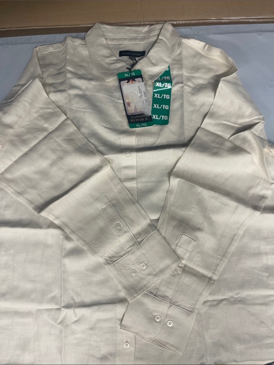 Banana Republic Tops - Banana Republic Cream Dress Shirt